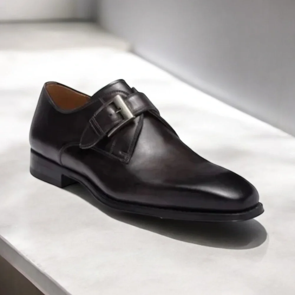 MAGNANNI Monk Strap Dress Shoes Size 10.5 Medium